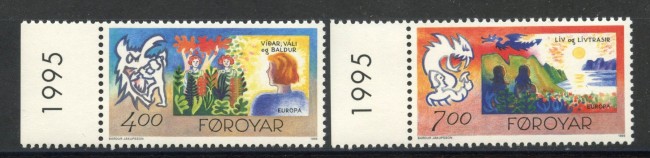 1995 - FAEROER - LOTTO/41116 - EUROPA 2v. - NUOVI