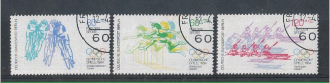 1984 - LBF/2102 - BERLINO - AIUTO ALLO SPORT 3v.