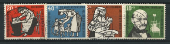 1956 - LOTTO/11877 - GERMANIA FEDERALE - PRO INFANZIA 4v. - USATI