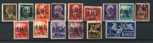 1945/1947 - VENEZIA GIULIA - LOTTO/47881 - INSIEME DI 15 FRANCOBOLLI USATI