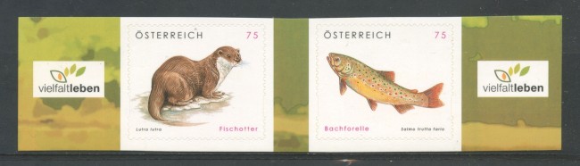 2010 - AUSTRIA - FAUNA SELVATICA 2v. - NUOVI - LOTTO/33506