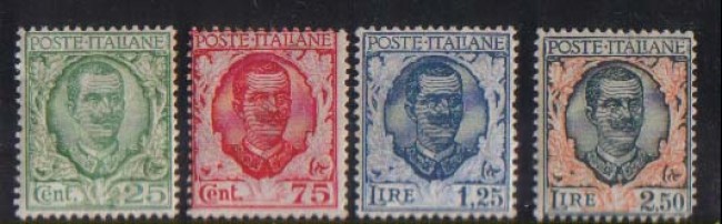 1926 - LOTTO/REG203CPL - REGNO - SERIE FLOREALE -TL