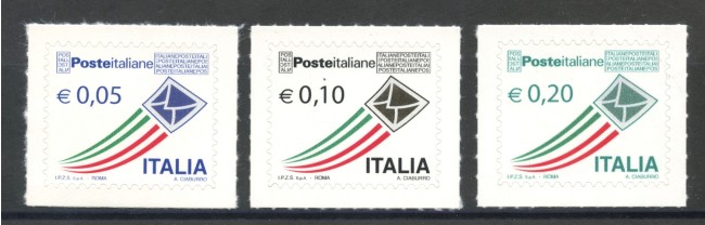 2010 - REPUBBLICA - POSTA ORDINARIA 3v. - LOTTO/37229