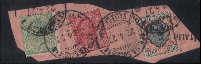 1926 - LOTTO/REG203UFR - REGNO - 2,50 LIRE PERFIN