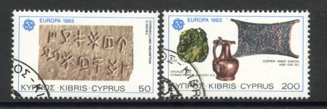 1983 - CIPRO - LOTTO/41334US - EUROPA 2v. - USATI
