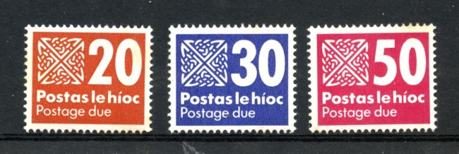 1985 - IRLANDA - LOTTO/48084 - SEGNATASSE  3 VALORI NUOVI
