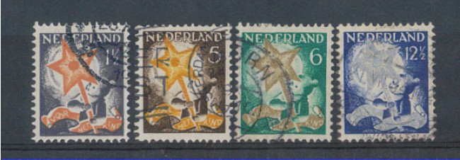 1933 - LOTTO/8671U - OLANDA - PRO INFANZIA 4v. - USATI