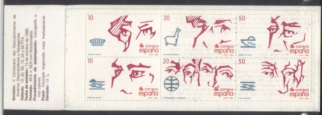 1988 - LOTTO/SPAL2585N - SCOPERTA AMERICA LIBRETTO - NUOVO