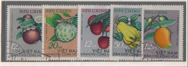 1964 - LOTTO/633 -  VIETNAM NORD - FRUTTA