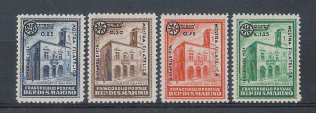 1934 - LOTTO/5651 - S. MARINO - FIERA DI MILANO 4v.