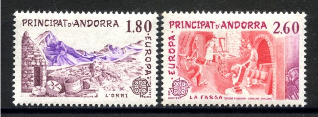 1983 - ANDORRA FRANCESE - LOTTO/41327- EUROPA 2v. - NUOVI