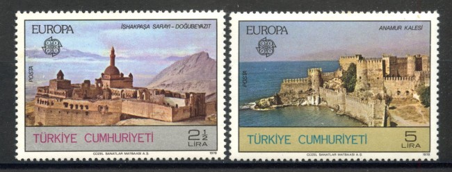 1978 - TURCHIA - LOTTO/41368 - EUROPA 2v. - NUOVI