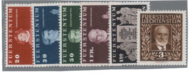1940 - LOTTO/3570 - LIECHTENSTEIN - PRINCIPE GIOVANNI II°