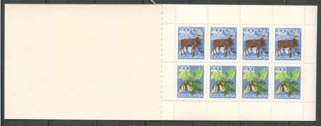 1978 - JUGOSLAVIA - LOTTO/38229 - FLORA E FAUNA LIBRETTO - NUOVI