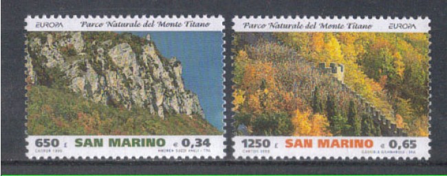 1999 - LOTTO/8204 - SAN MARINO - EUROPA - PARCHI NATURALI
