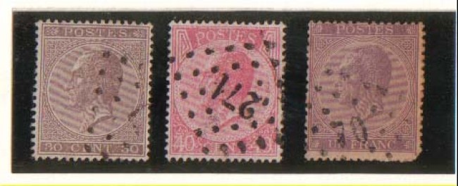 1865 - LBF/2049 -  BELGIO - 30c./40c. /1 Fr.