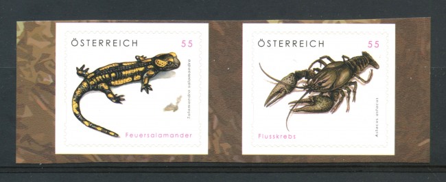 2007 - AUSTRIA - FAUNA SELVATICA 2v. - NUOVI - LOTTO/33362