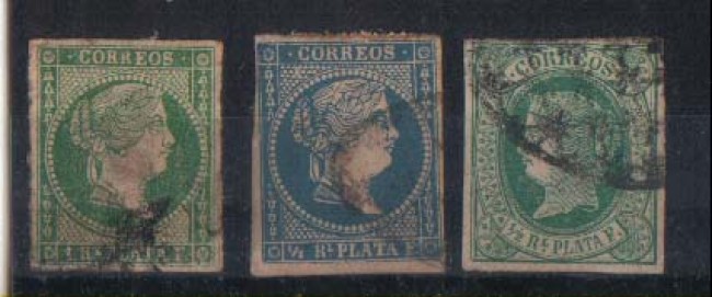 1855/66 - LOTTO/2910 - ANTILLE SPAGNOLE - REGINA ISABELLA