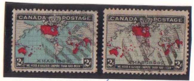 1898 - LOTTO/1827  - CANADA - UNIFICAZIONE TARIFFE POSTALI