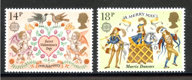 1981 - GRAN BRETAGNA - LOTTO/41472 - EUROPA 2v. - NUOVI