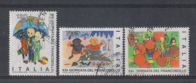 1979 - LOTTO/6713U - REPUBBLICA - GIORNATA FRANCOBOLLO - USATI