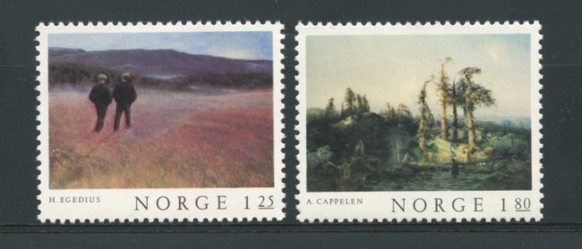 1977 - LOTTO/16773 - NORVEGIA - QUADRI 2v.- NUOVI