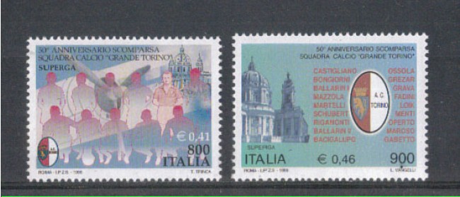 1999 - LOTTO/7230 - REPUBBLICA - SCIAGURA DI SUPERGA