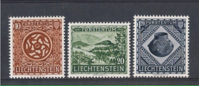 1953 - LOTTO/3573 - LIECHTENSTEIN - INAUGURAZIONE MUSEO DI VADUZ