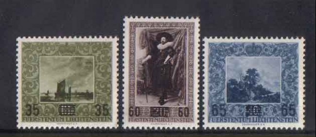 1954 - LOTTO/3801 - LIECHTENSTEIN -  OPERE DI BENEFICENZA