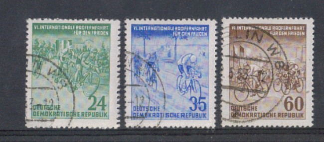 1953 - LOTTO75162A - GERMANIA ORIENTALE - CORSA CICLISTICA PER L