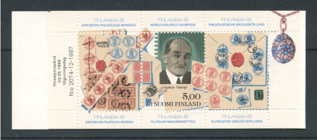 1988 - LOTTO/20004 - FINLANDIA -  CARNET FABERGE' - NUOVO