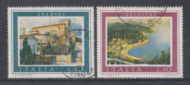 1974 - LOTTO/6605U - REPUBBLICA - TURISTICA I° - USATI