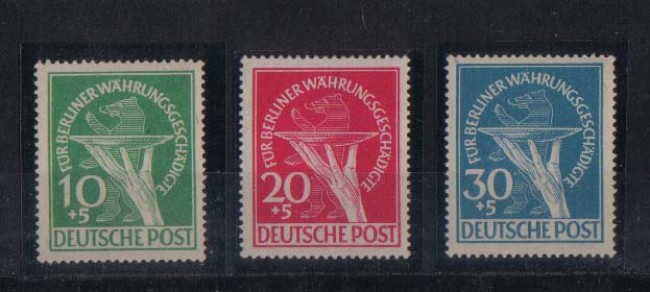 1949 - LBF/2075 - BERLINO -   VITTIME RIFORMA MONETARIA - LING.