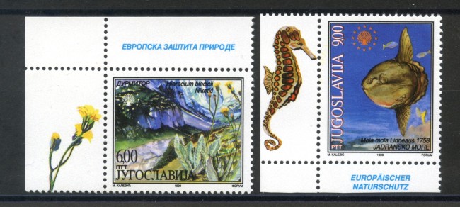 1998 - JUGOSLAVIA - PROTEZIONE NATURA 2v. - NUOVI - LOTTO/35490