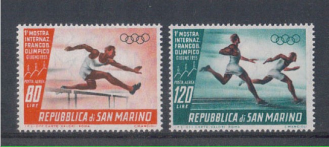 1955 - LOTTO/7849 - SAN MARINO - FRANCOBOLLO OLIMPICO