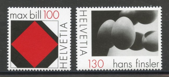 2008 - SVIZZERA - ARTE CONCRETA 2v. - NUOVI - LOTTO/37591