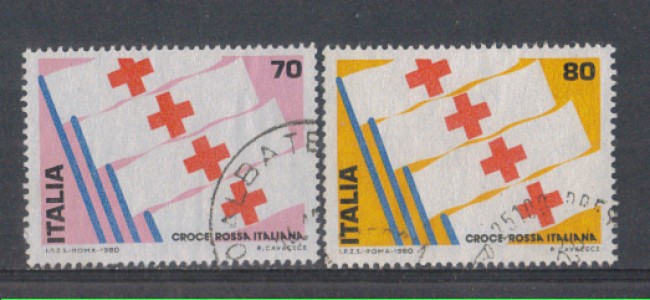 1980 - LOTTO/6719U - REPUBBLICA - CROCE ROSSA - USATI