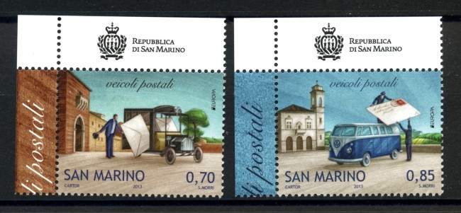2013 - SAN MARINO - EUROPA 2v.  NUOVI - LOTTO/36759