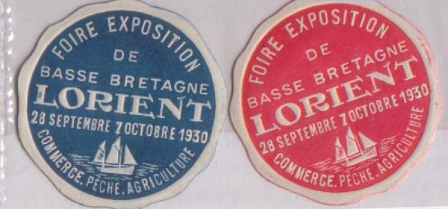 FRANCIA - 1930 - LOTTO/1762 - FIERA DELLA BASSA BRETAGNA