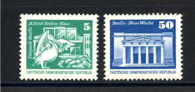 1974 - GERMANIA DDR - EDIFICI IMPORTANTI 2v.- NUOVI - LOTTO/36491