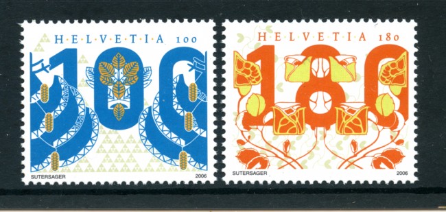 2006 - LOTTO/23956 - SVIZZERA  - CHAUX DE FONDS 2v. - NUOVI