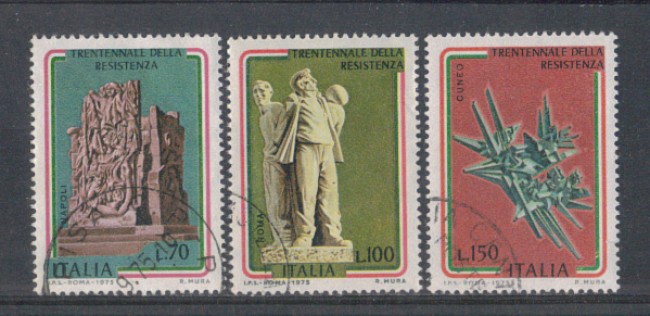 1975 - LOTTO/6623U - REPUBBLICA - 30° RESISTENZA - USATI