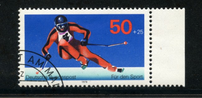 1978 - LOTTO/18999U - GERMANIA - AIUTO ALLO SPORT - usato