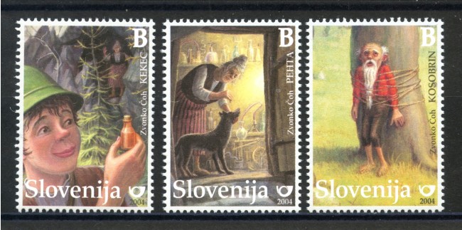 2004 - SLOVENIA - LIBRI PER BAMBINI 3v. - NUOVI - LOTTO/34215