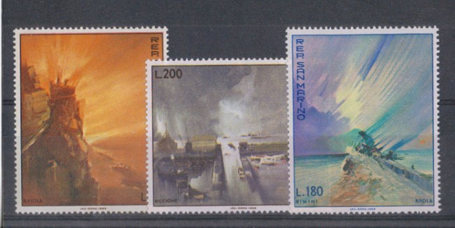 1969 - LOTTO/7920 - SAN MARINO - DIPINTI DI R.VIOLA