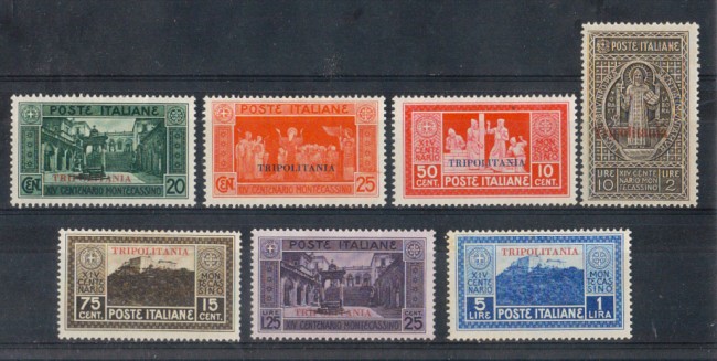 1929 - TRIPOLITANIA - LOTTO/9963 - MONTECASSINO