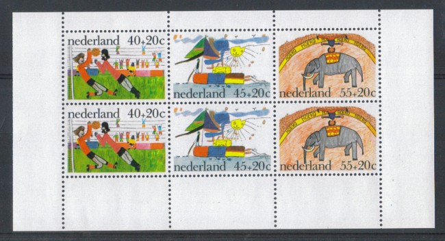 1976 - LOTTO/8900FO - OLANDA - PRO INFANZIA FOGLIETTO