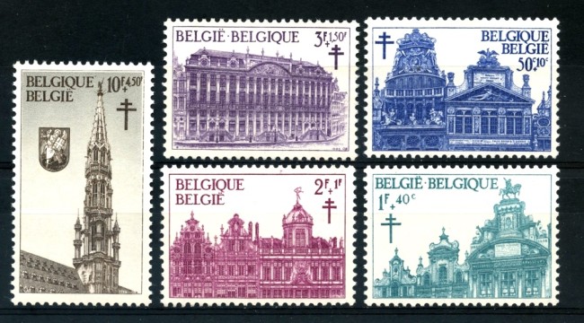 1965 - BELGIO - PRO OPERA ANTITUBERCOLARE  5v. - NUOVI - LOTTO/25932