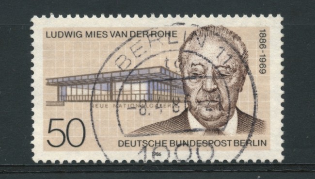 1986 - LOTTO/15708U - BERLINO - VAN DER ROHE - USATO