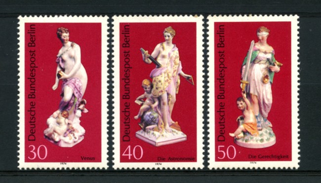 1974 - LOTTO/15575 - BERLINO - PORCELLANE 3v. - NUOVI